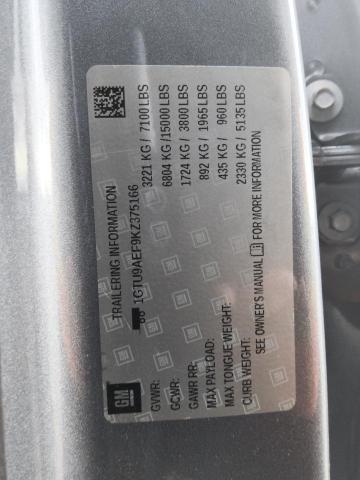 2019 GMC SIERRA K15 #3311501259