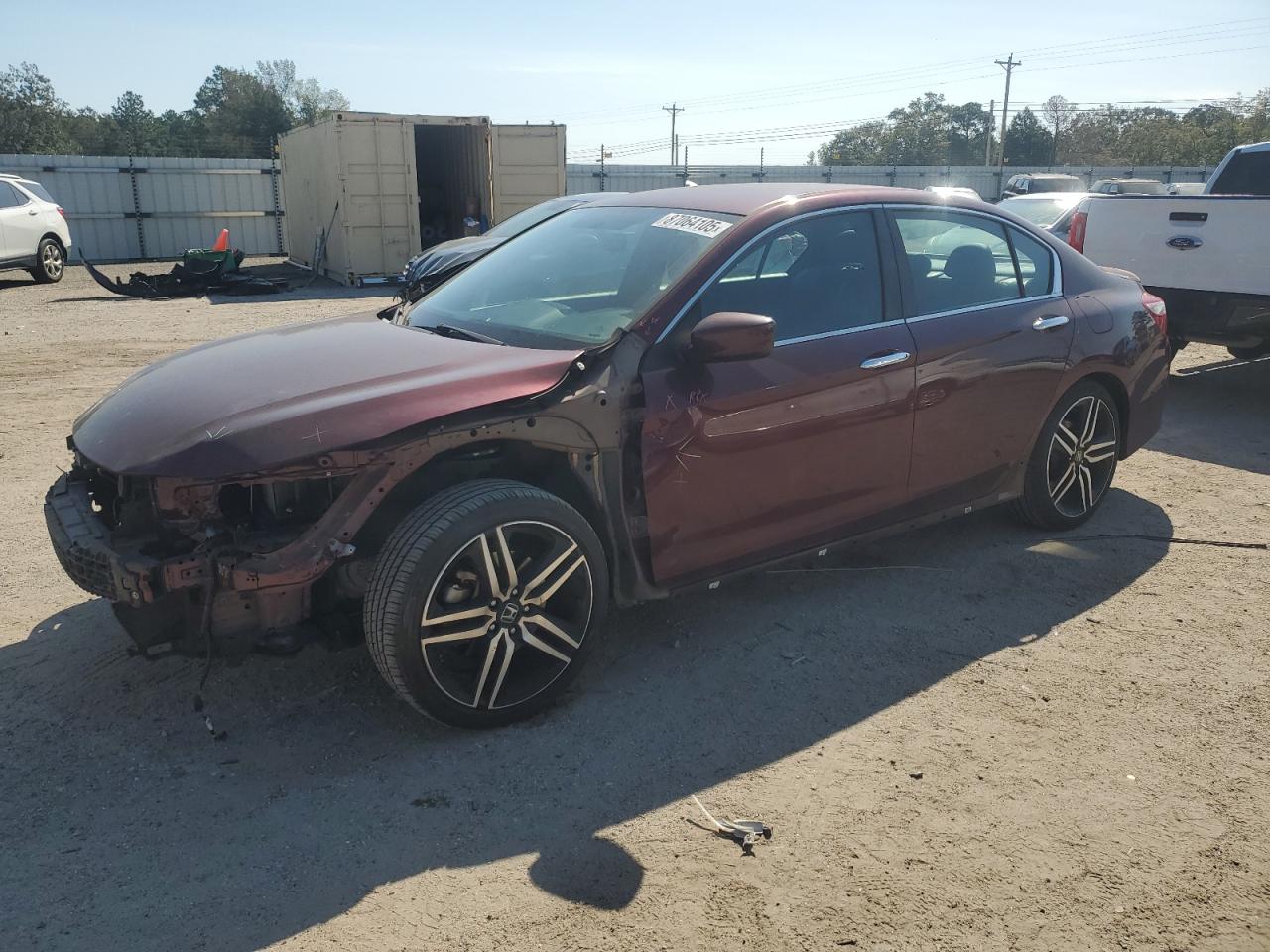 Lot #3292750778 2016 HONDA ACCORD SPO