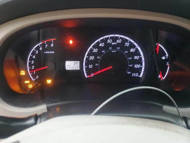 2013 TOYOTA SIENNA LE #3280304999