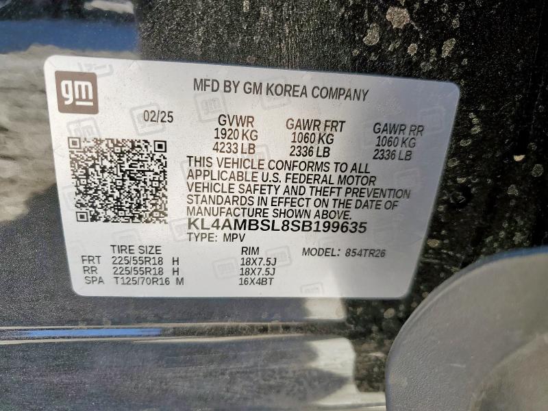 2025 BUICK ENCORE GX - KL4AMBSL8SB199635