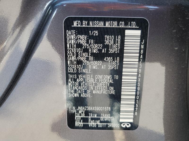 2025 INFINITI QX80 LUXE #3284964963