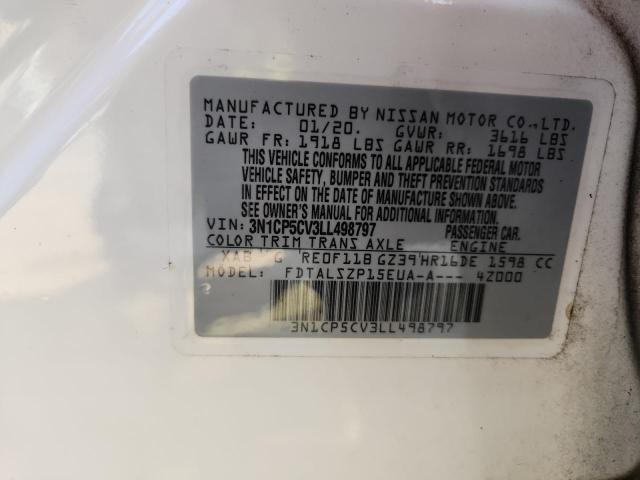 2020 NISSAN KICKS SV #3302694019