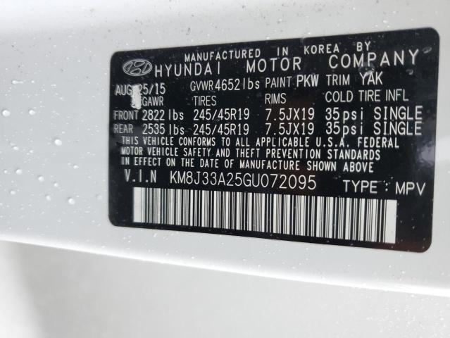 2016 HYUNDAI TUCSON LIM #3301743367