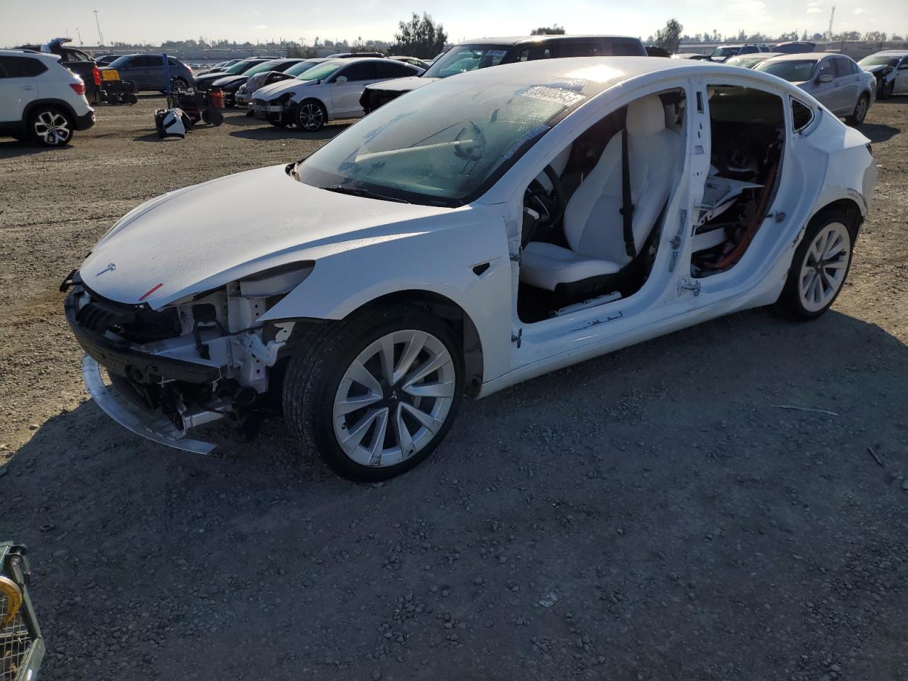 Lot #3296493635 2023 TESLA MODEL 3