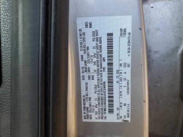 2018 FORD ESCAPE SE - 1FMCU9GD2JUC24956