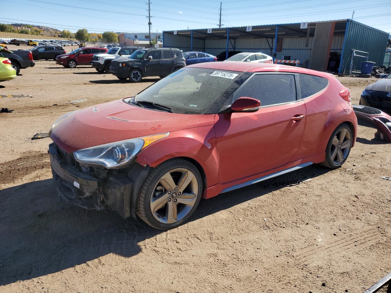 Lot #3285934562 2015 HYUNDAI VELOSTER T