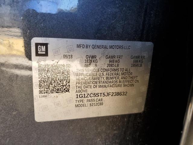 2018 CHEVROLET MALIBU LS #3317944927