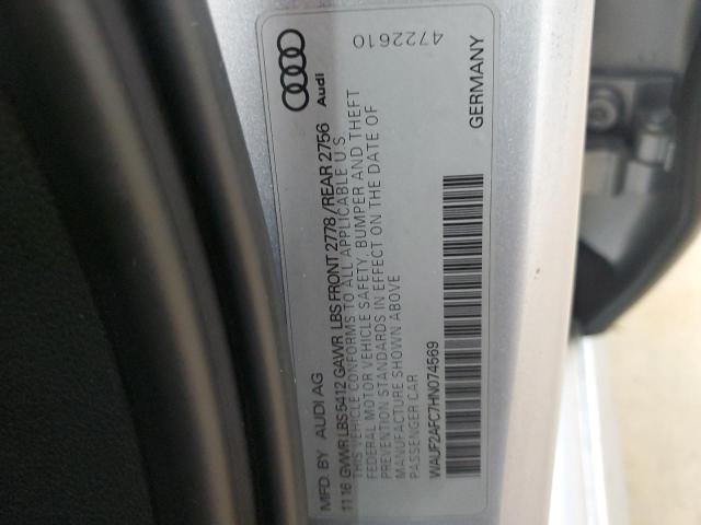 2017 AUDI A6 PREMIUM - WAUF2AFC7HN074569