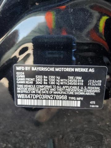 2024 BMW X3 SDRIVE3 - WBX47DP03RN278968