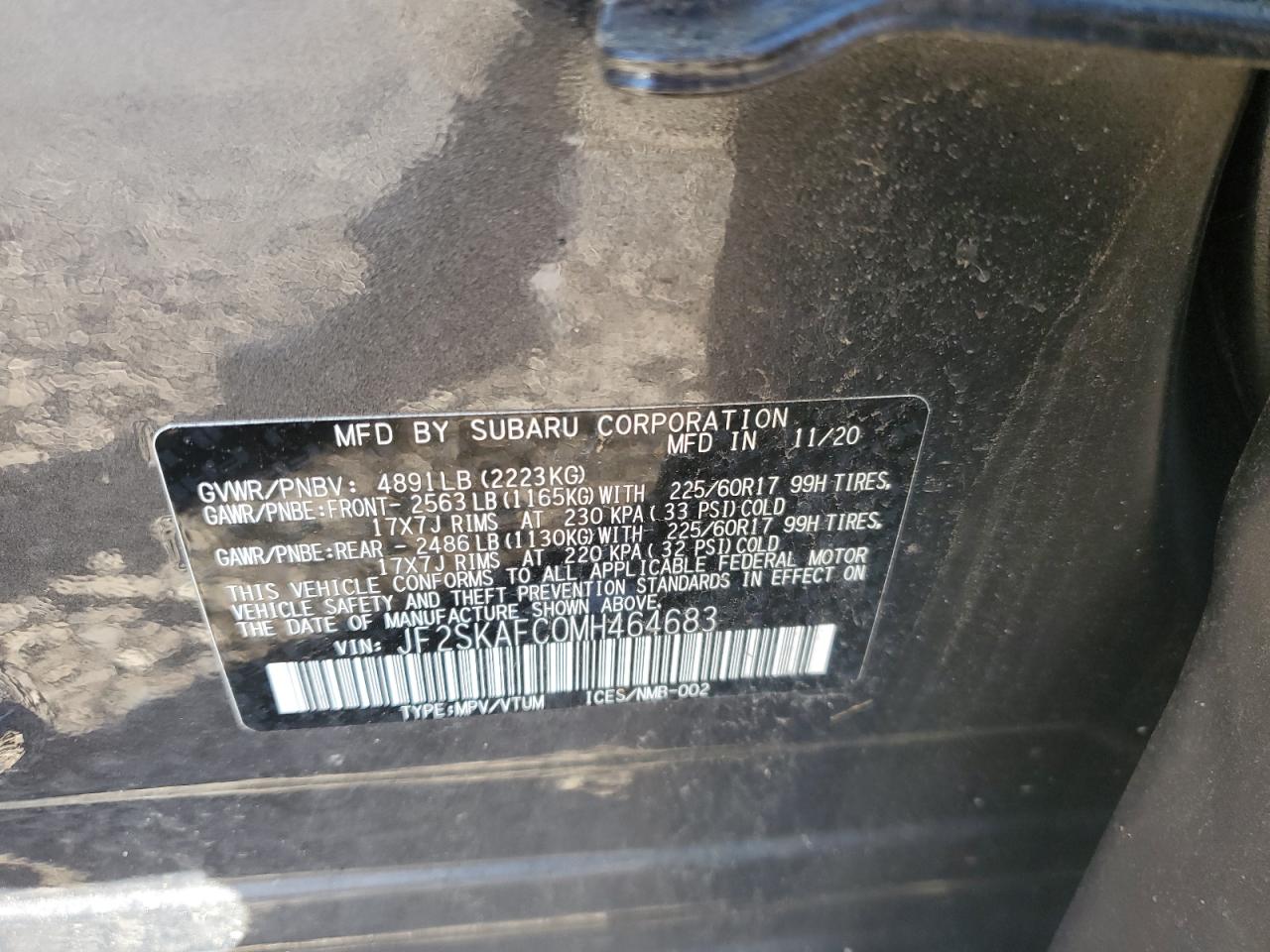 SUBARU FORESTER PREMIUM