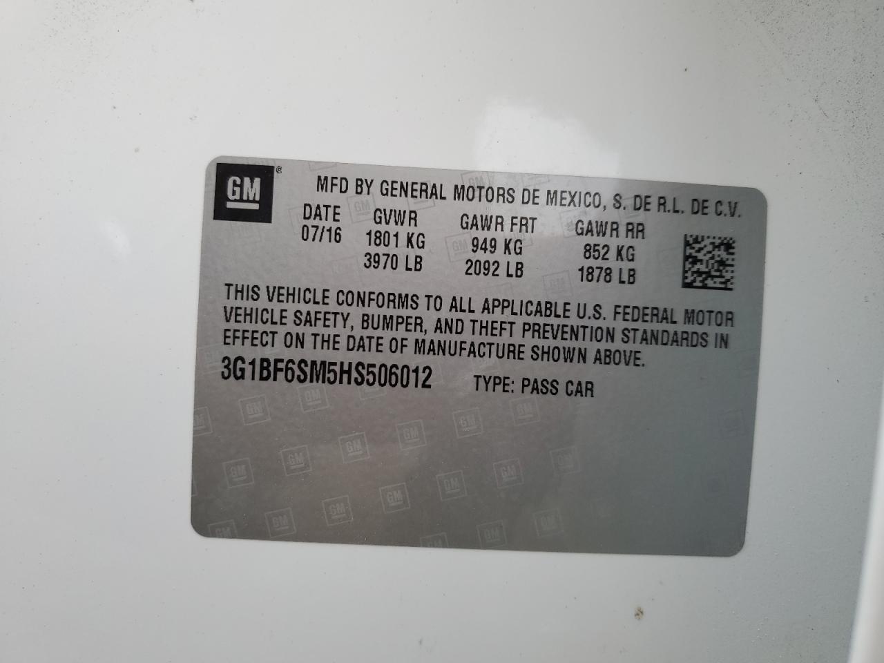 CHEVROLET CRUZE PREMIER