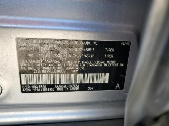 2020 TOYOTA RAV4 LE #3284131568