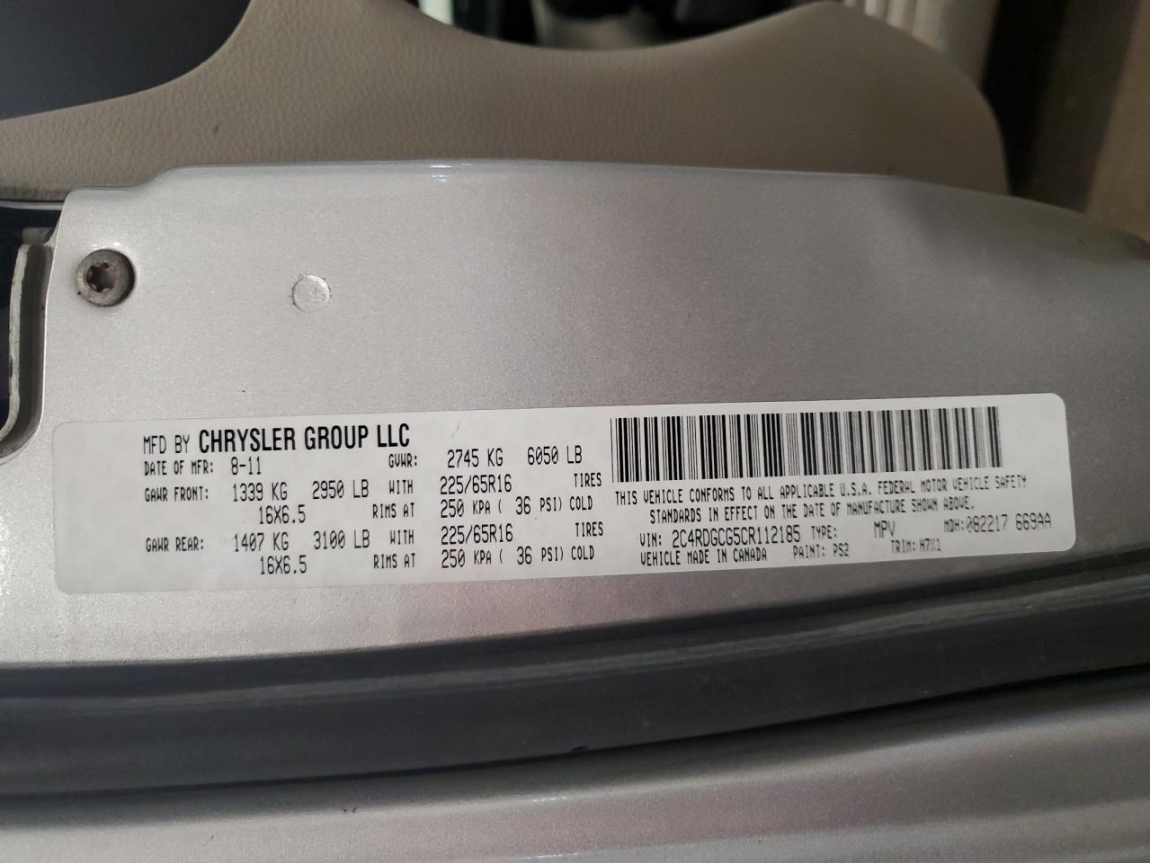 DODGE GRAND CARAVAN SXT