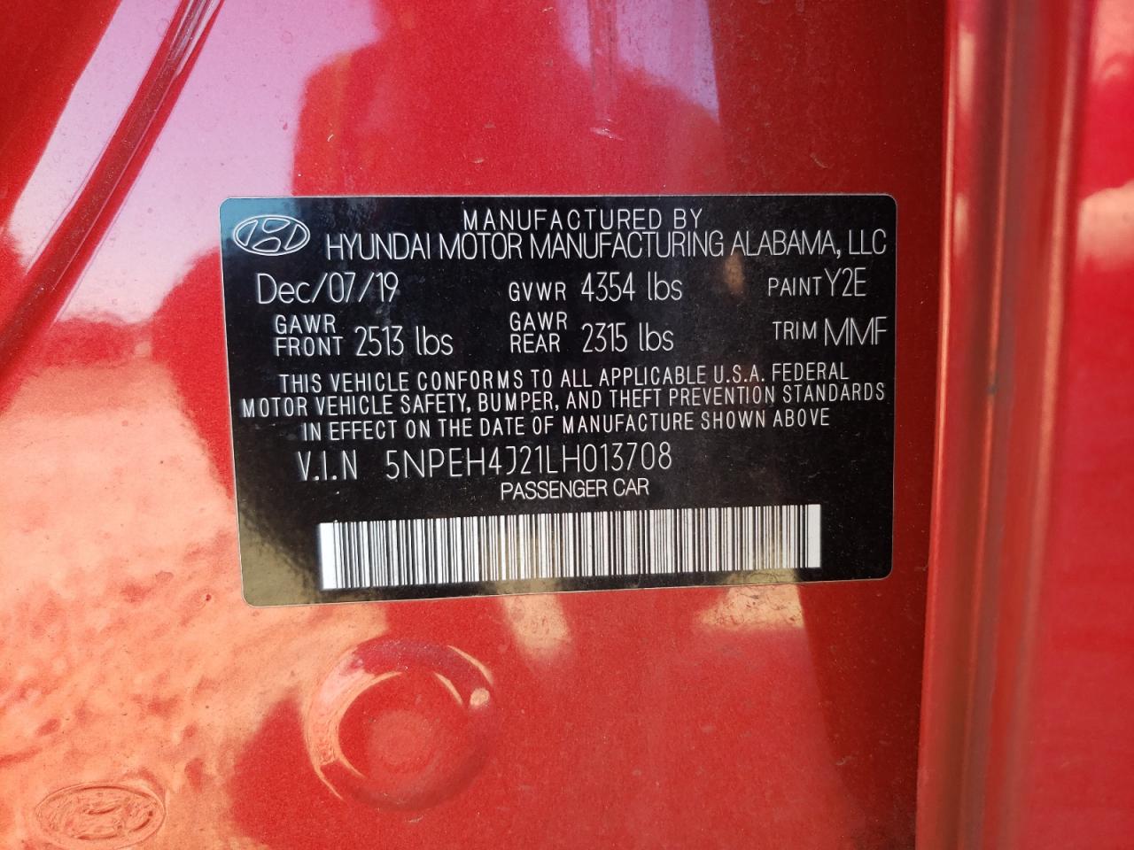 HYUNDAI SONATA LIMITED