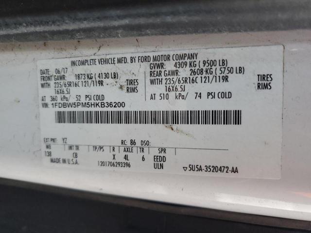 2017 FORD TRANSIT #3301686632