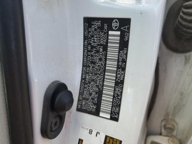 2012 TOYOTA PRIUS #3284881037