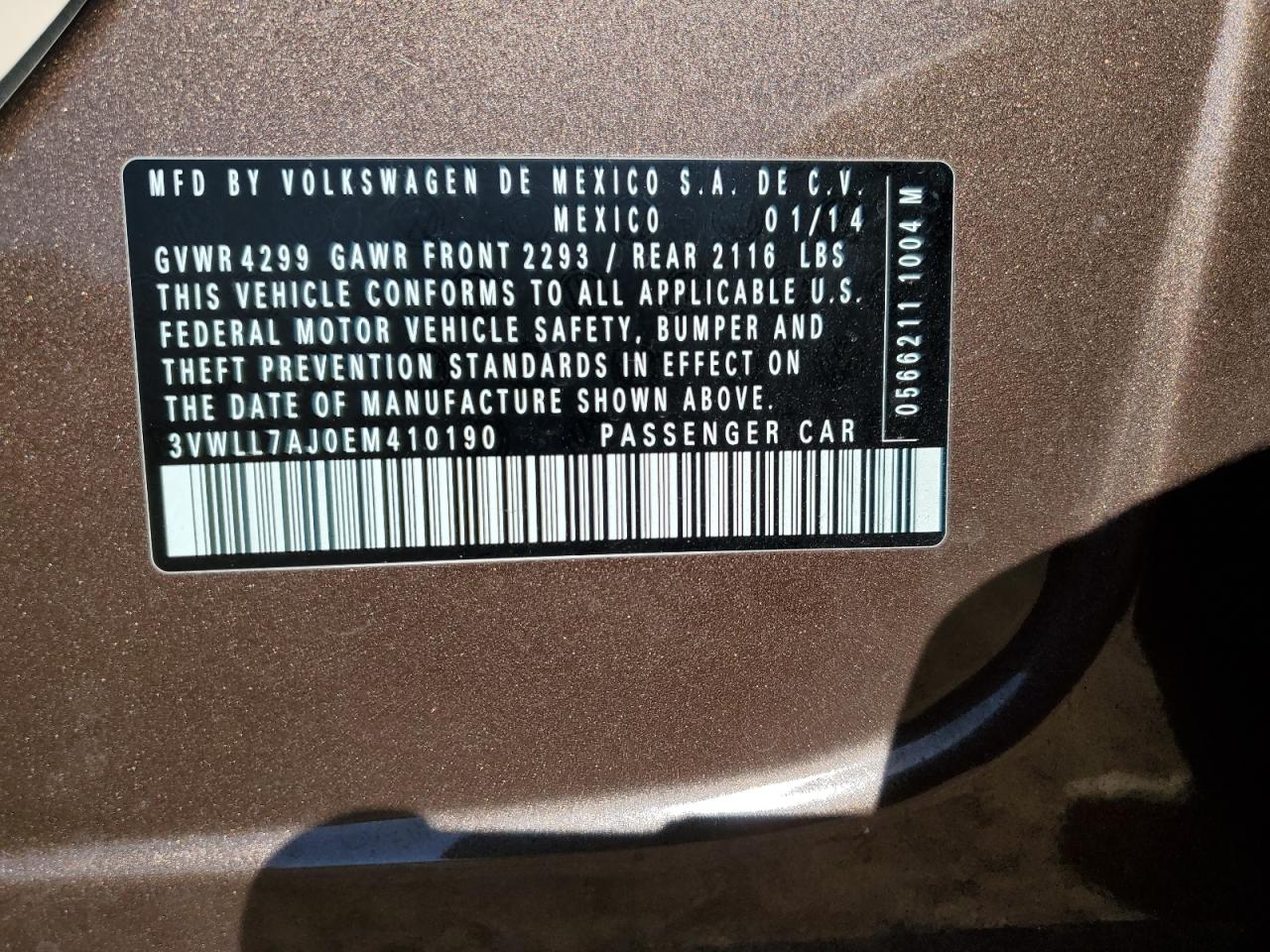 VOLKSWAGEN JETTA TDI