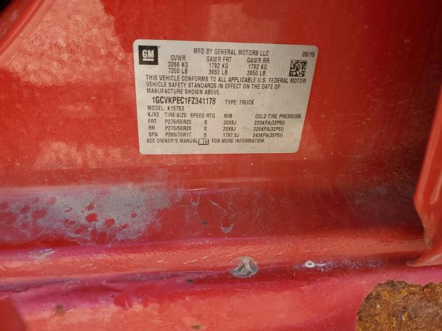 2015 CHEVROLET SILVERADO K1500 1GCVKPEC1FZ341178