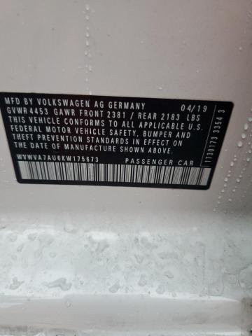 2019 VOLKSWAGEN GOLF R #3305383322