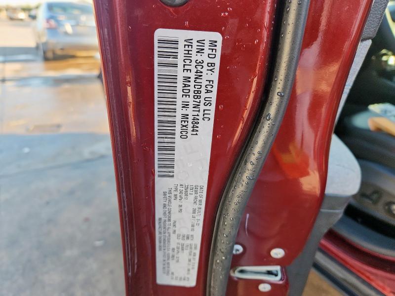 2022 JEEP COMPASS LA - 3C4NJDBB7NT148441