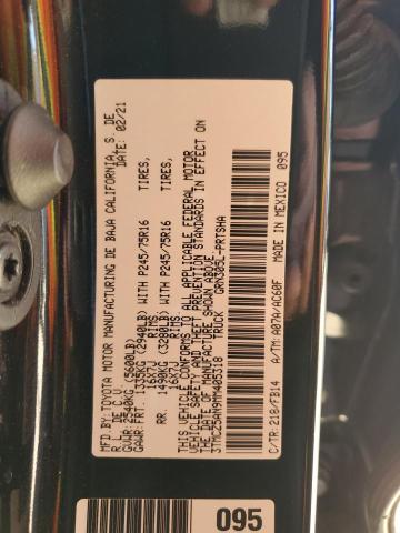 2021 TOYOTA TACOMA DOU #3291296443