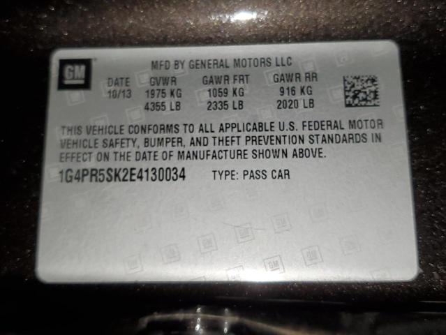 2014 BUICK VERANO CON - 1G4PR5SK2E4130034