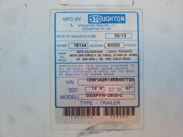 2014 STOUGHTON UNKNOWN #3281381037