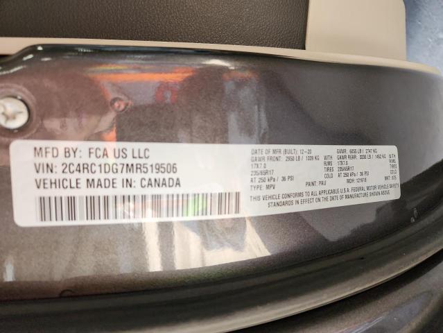 2021 CHRYSLER VOYAGER LX 2C4RC1DG7MR519506