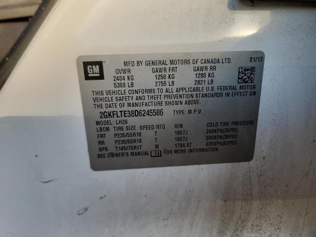 2013 GMC TERRAIN SL #3276399676