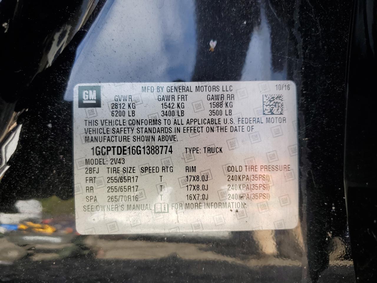 CHEVROLET COLORADO Z71