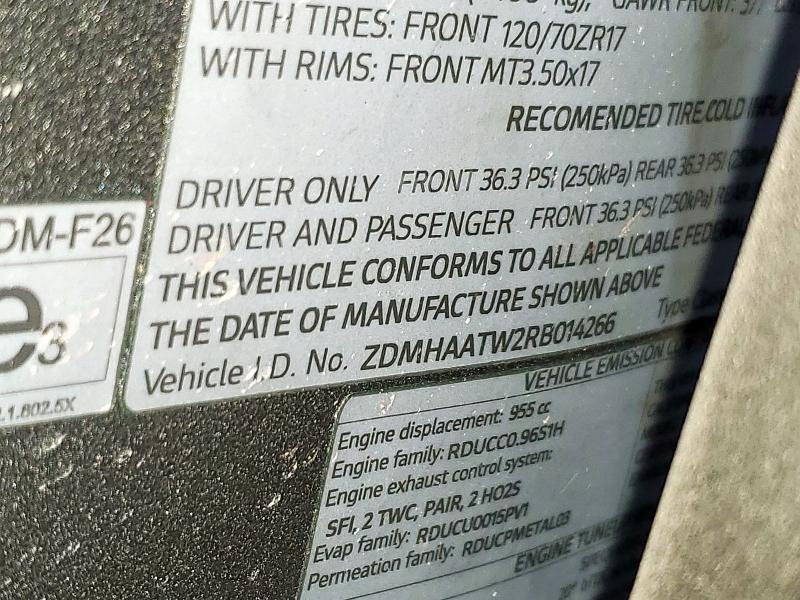 2024 DUCATI PANIGALE V - ZDMHAATW2RB014266