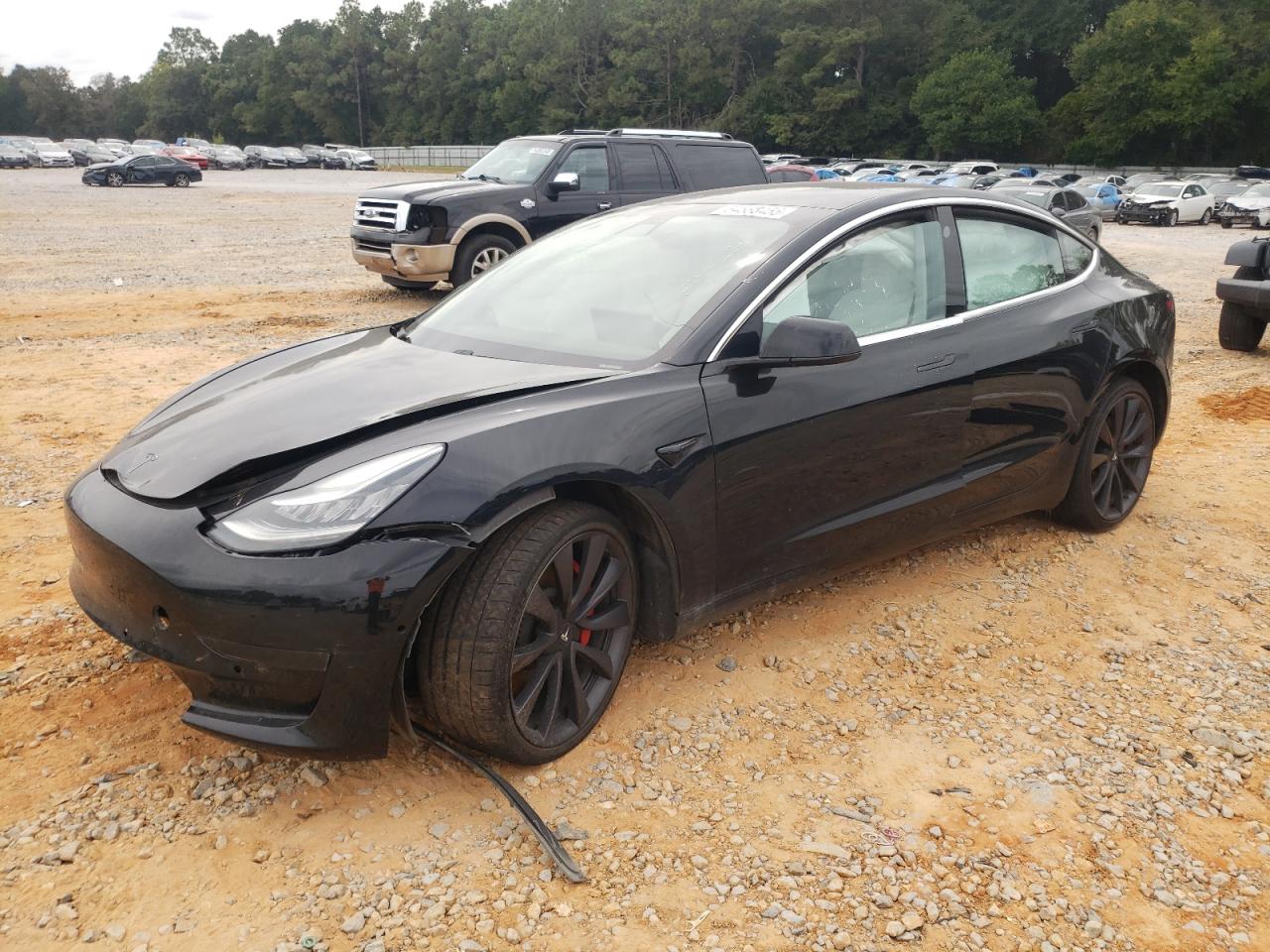 Lot #3268414772 2020 TESLA MODEL 3
