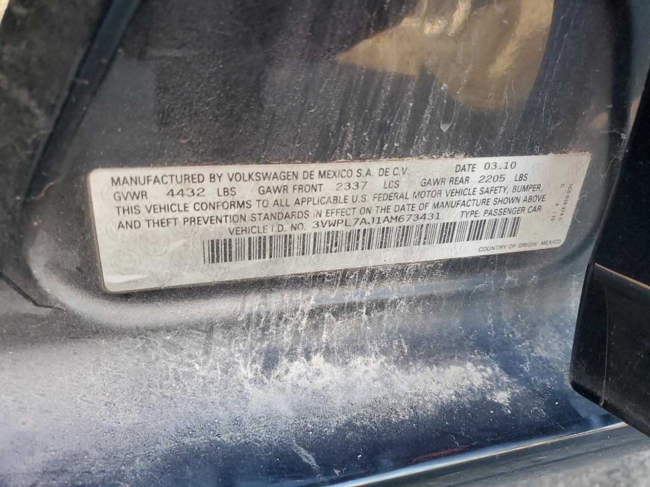 VOLKSWAGEN JETTA TDI