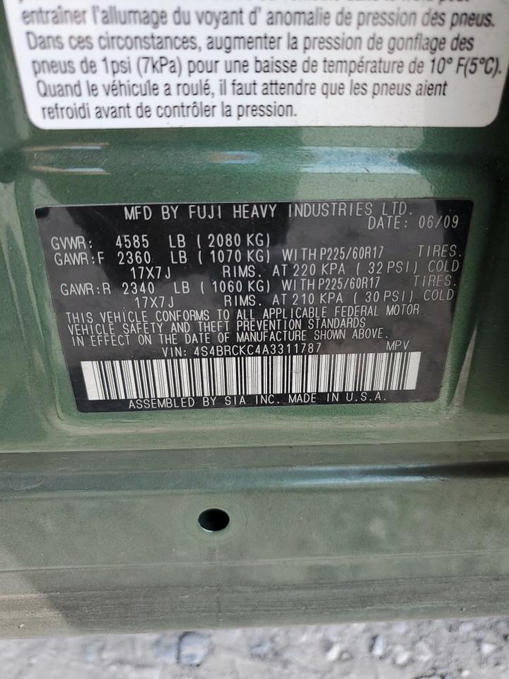 SUBARU OUTBACK 2.5I LIMITED