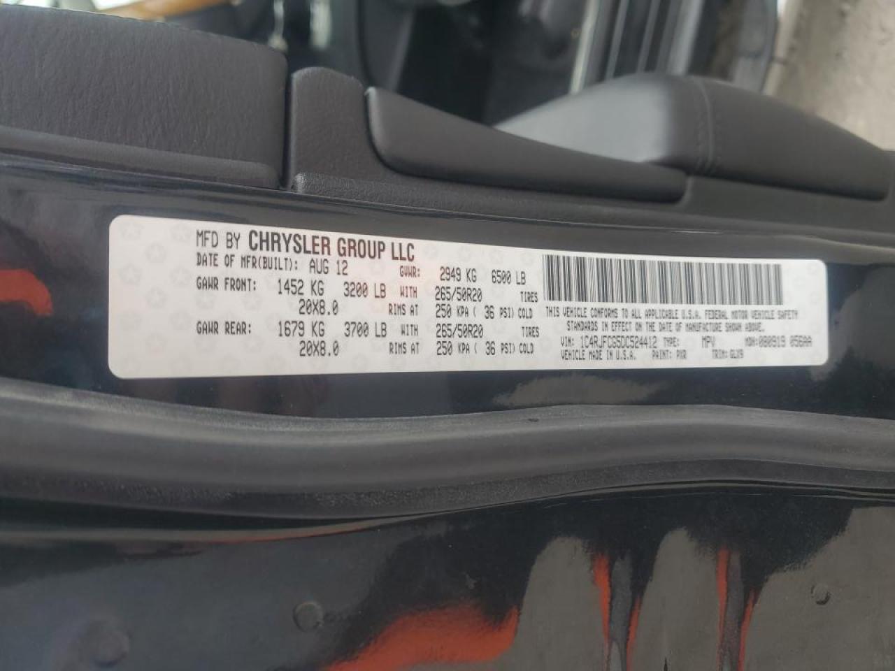 JEEP GRAND CHEROKEE OVERLAND