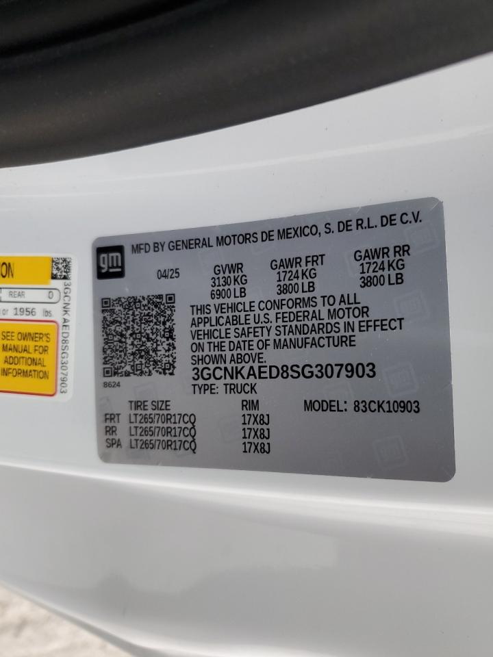 Lot #3302649020 2025 CHEVROLET SILVERADO