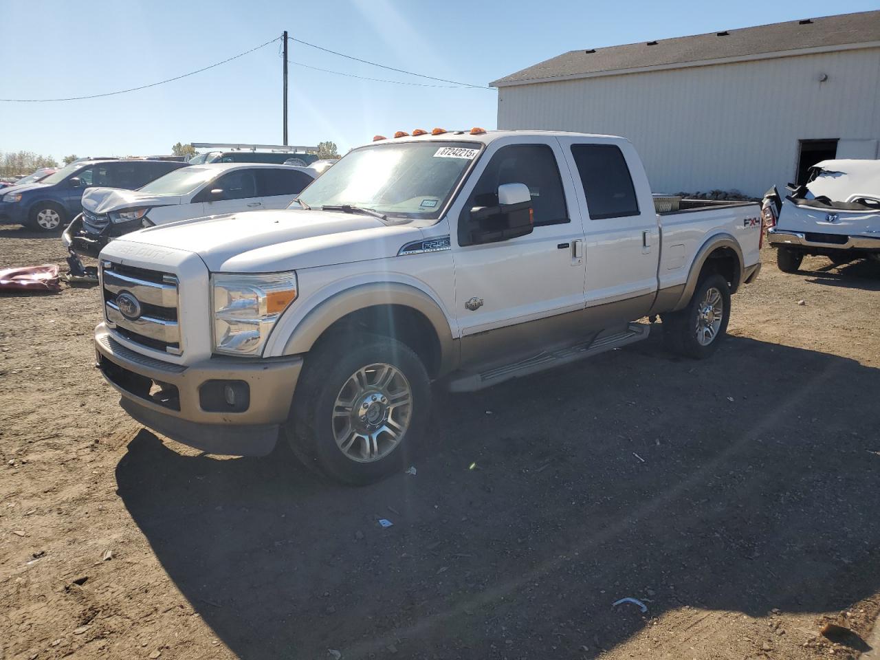 Lot #3266782395 2011 FORD F250 SUPER