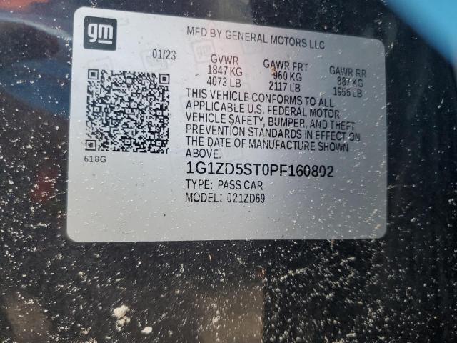 2023 CHEVROLET MALIBU LT - 1G1ZD5ST0PF160802