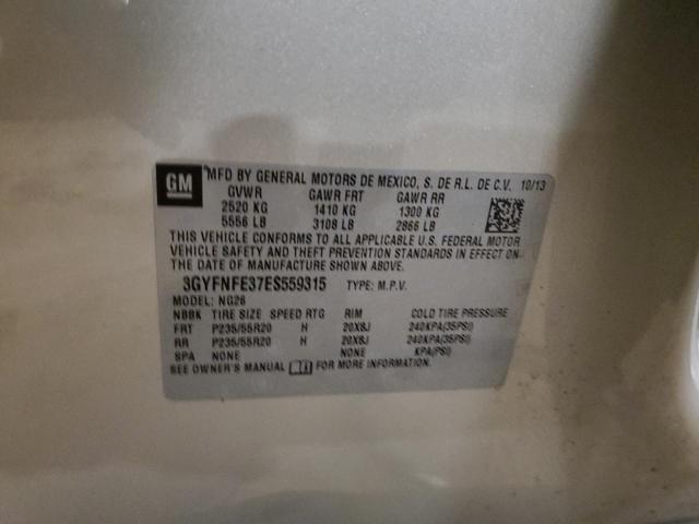 2014 CADILLAC SRX PERFOR #3293345438