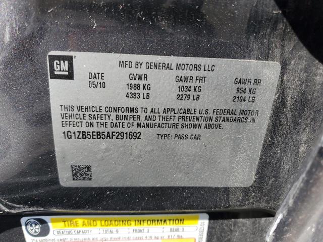 2010 CHEVROLET MALIBU LS - 1G1ZB5EB5AF291692