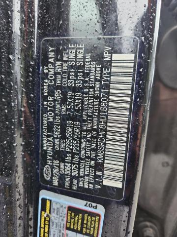 2017 HYUNDAI SANTA FE S #3305294322