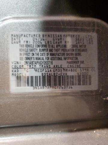 2016 NISSAN SENTRA S - 3N1AB7APXGY263716