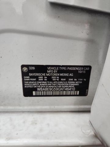 2016 BMW 328 I SULEV WBA8E9G59GNT46410
