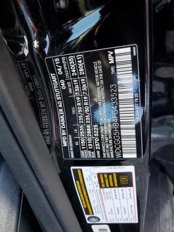 2015 MERCEDES-BENZ GLK 350 - WDCGG5HB4FG433523