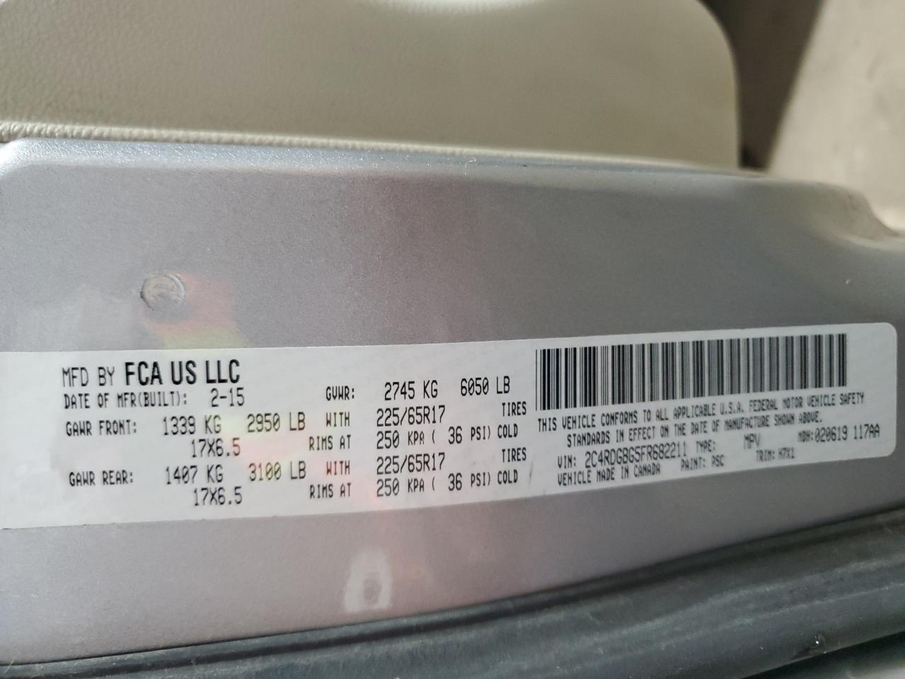 DODGE GRAND CARAVAN SE