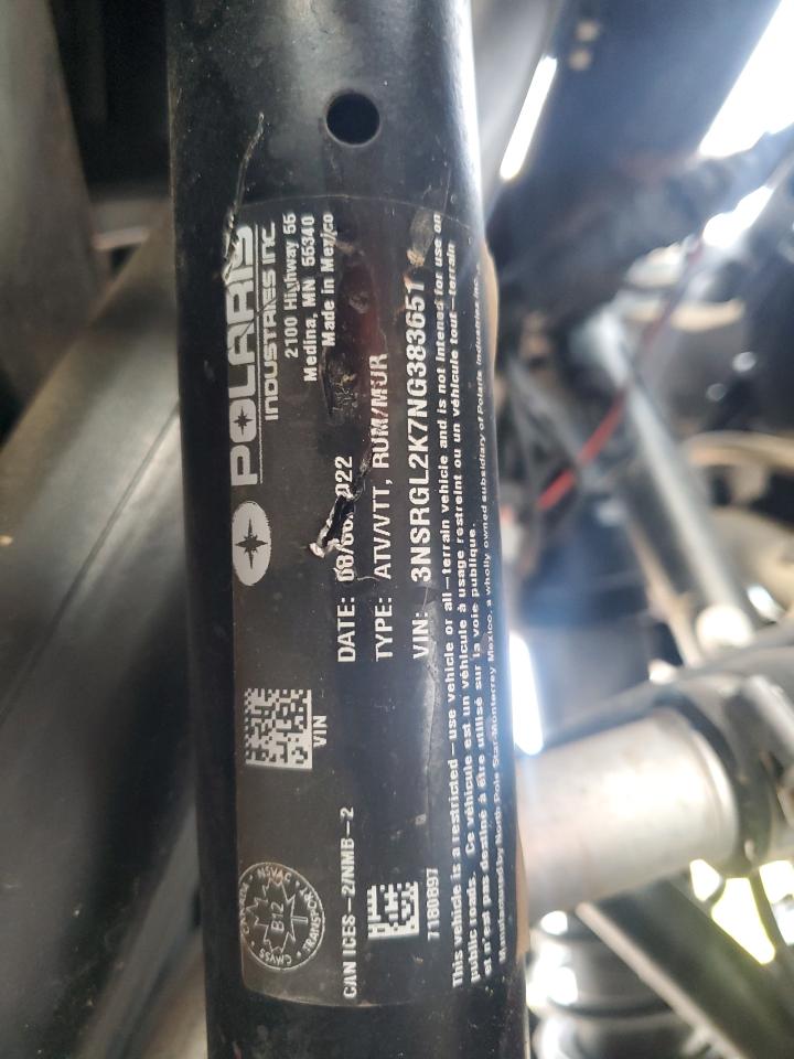 Lot #3290354839 2022 POLARIS RZR PRO R