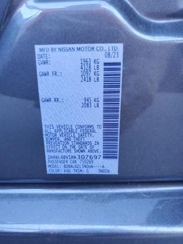 2024 NISSAN ALTIMA S 1N4BL4BV1RN307697