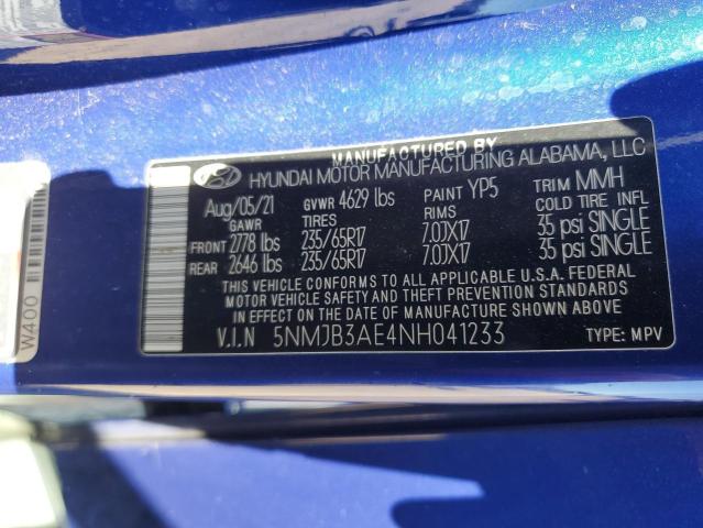 2022 HYUNDAI TUCSON SEL #3290191203