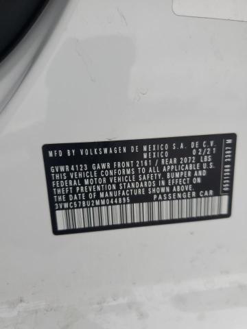 2021 VOLKSWAGEN JETTA S - 3VWC57BU2MM044895