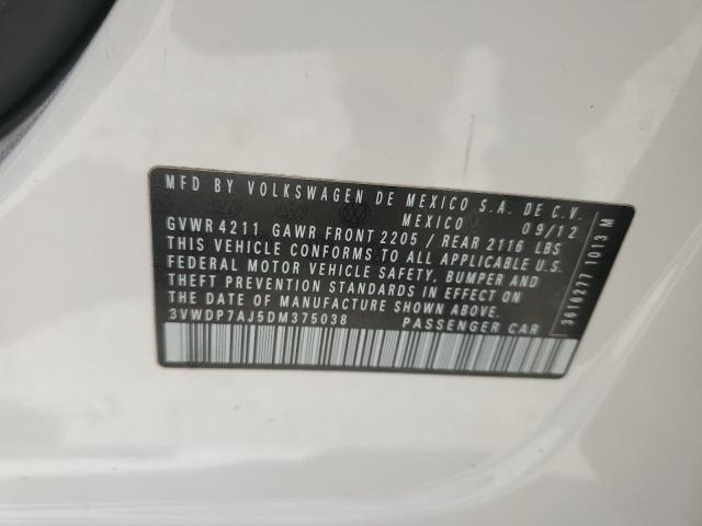 2013 VOLKSWAGEN JETTA SE - 3VWDP7AJ5DM375038